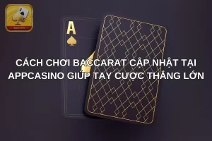 Cách chơi Baccarat