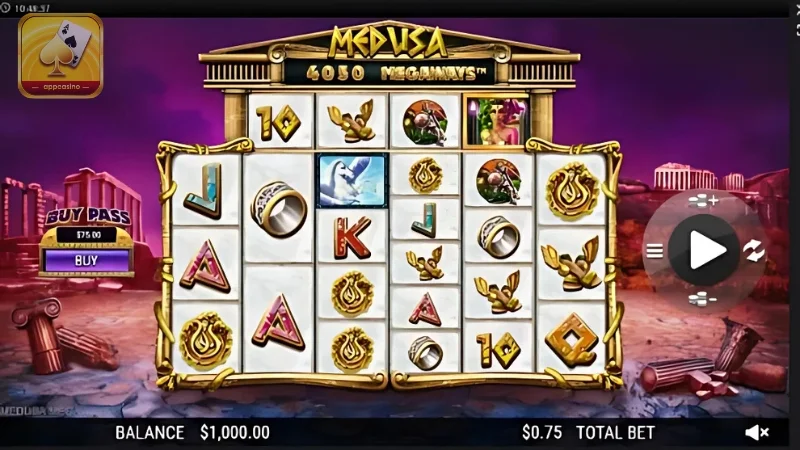 Đồ họa sắc nét của dòng game slot chủ đề thần thoại