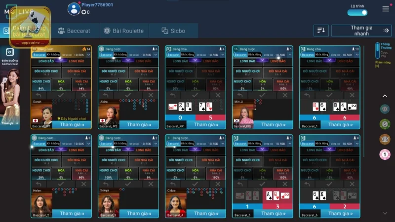 MG Casino tích hợp tính năng hướng dẫn các thao tác, từ đó giúp người chơi dễ dàng làm quen hơn