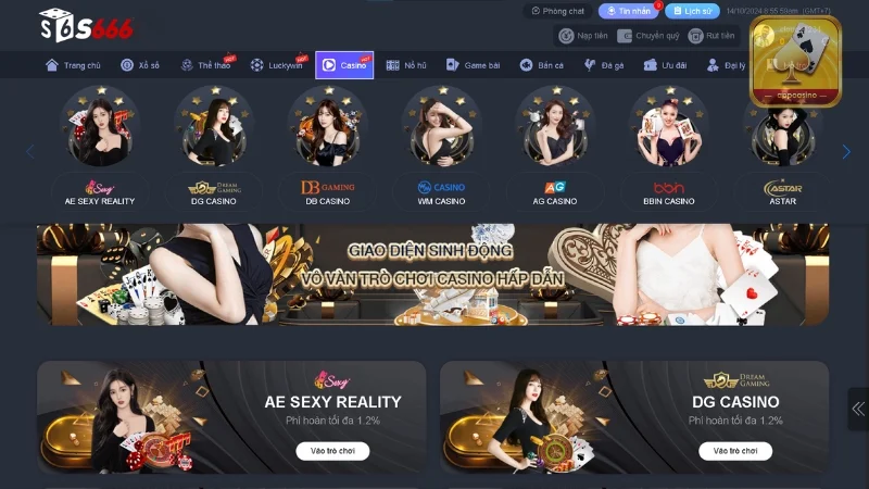 S666 hoạt động tại thị trường cá cược casino từ năm 2010