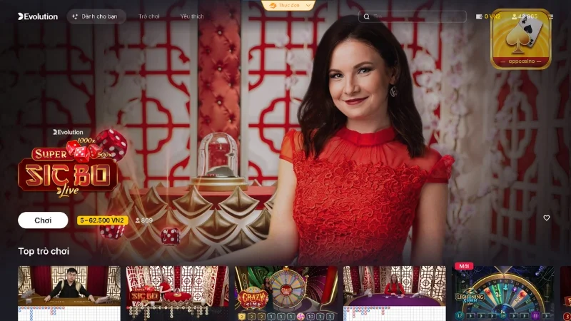 Tại EVO Casino có đến hơn 700 game đang đợi người chơi đến khám phá